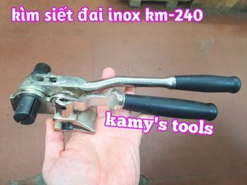 Kìm siết đai inox km-s240 dụng cụ rút siết cảo căng dây đai inox tương tự s240 ybico